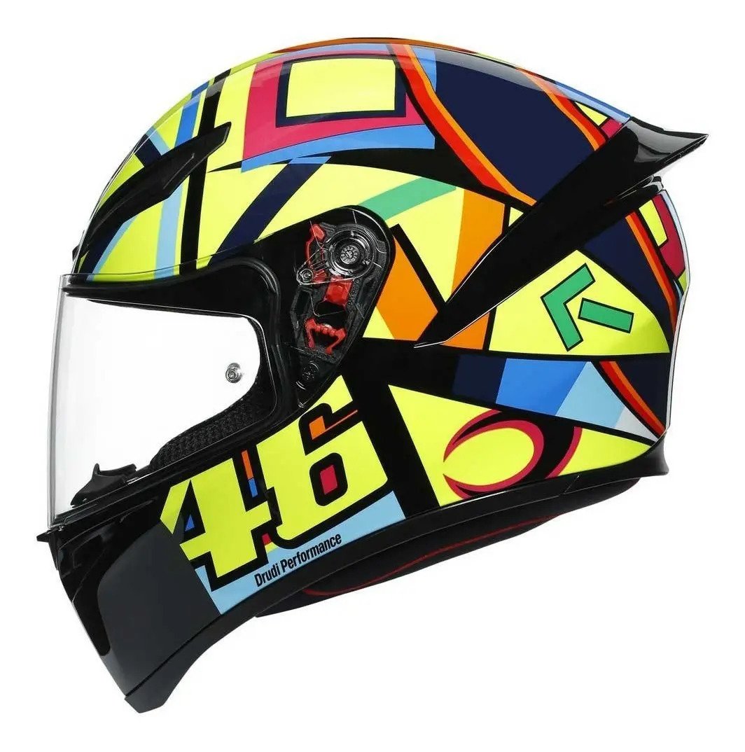 Casco Cerrado Agv K-1 E2206 Top-soleluna 2017 Ama/ngo/az