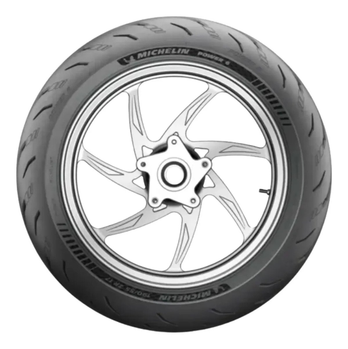 Llanta Michelin 240/45zr 17 Power 6 82w Ducati Diavel - Imagen 3