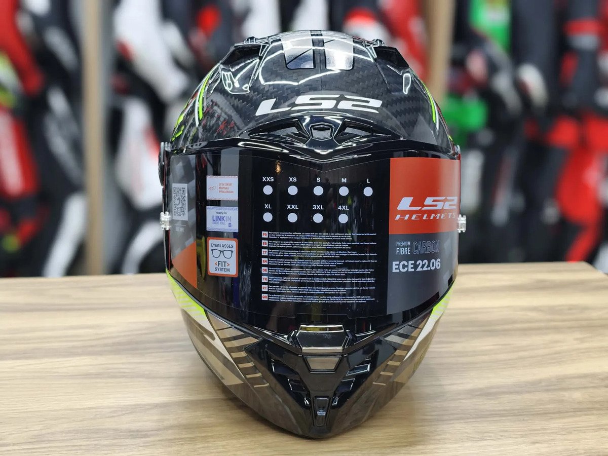 Casco Cerrado Ls2 Thunder C Volt Ama/grs Ff805 - Imagen 2