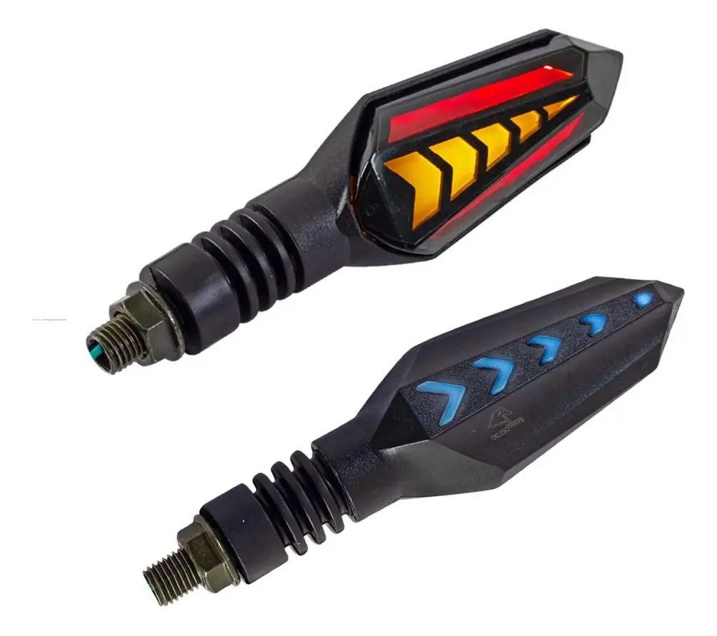 Par Direccionales P-45 Led Stallion P/moto Universal - Imagen 4