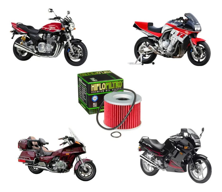 Filtro De Aceite Hf-401 Kawasaki 250r Honda Golwin Yamaha Xj - Imagen 2
