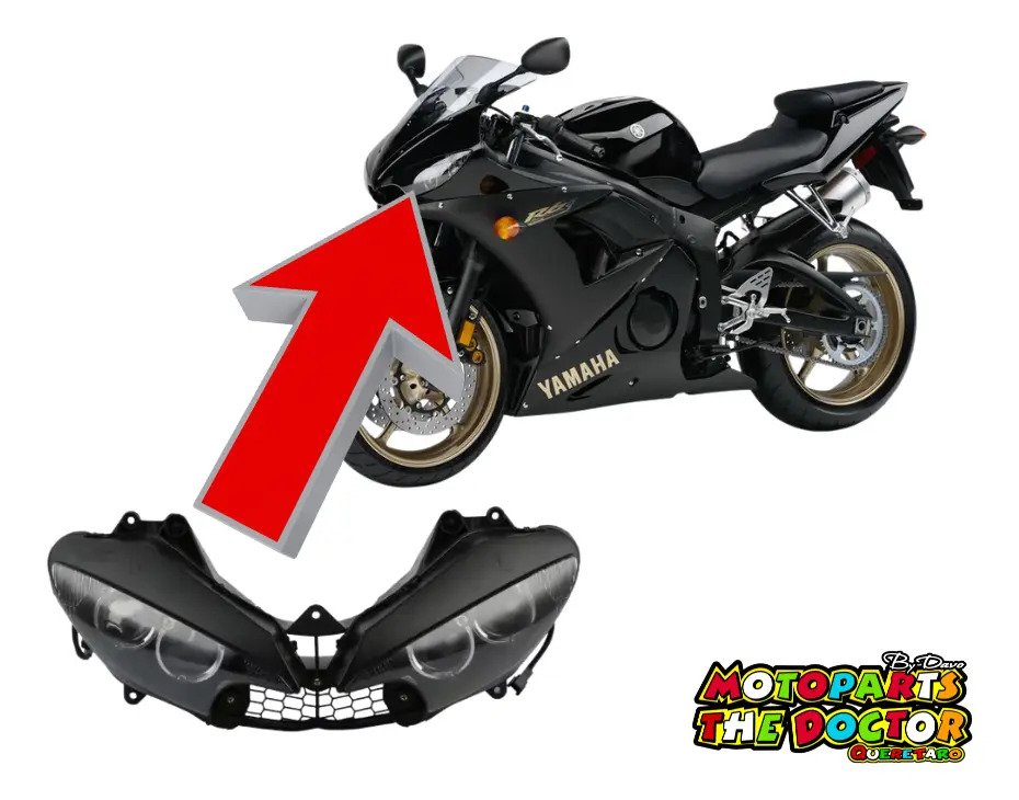Faros Yamaha R6s 2003-2009 Premium - Imagen 2