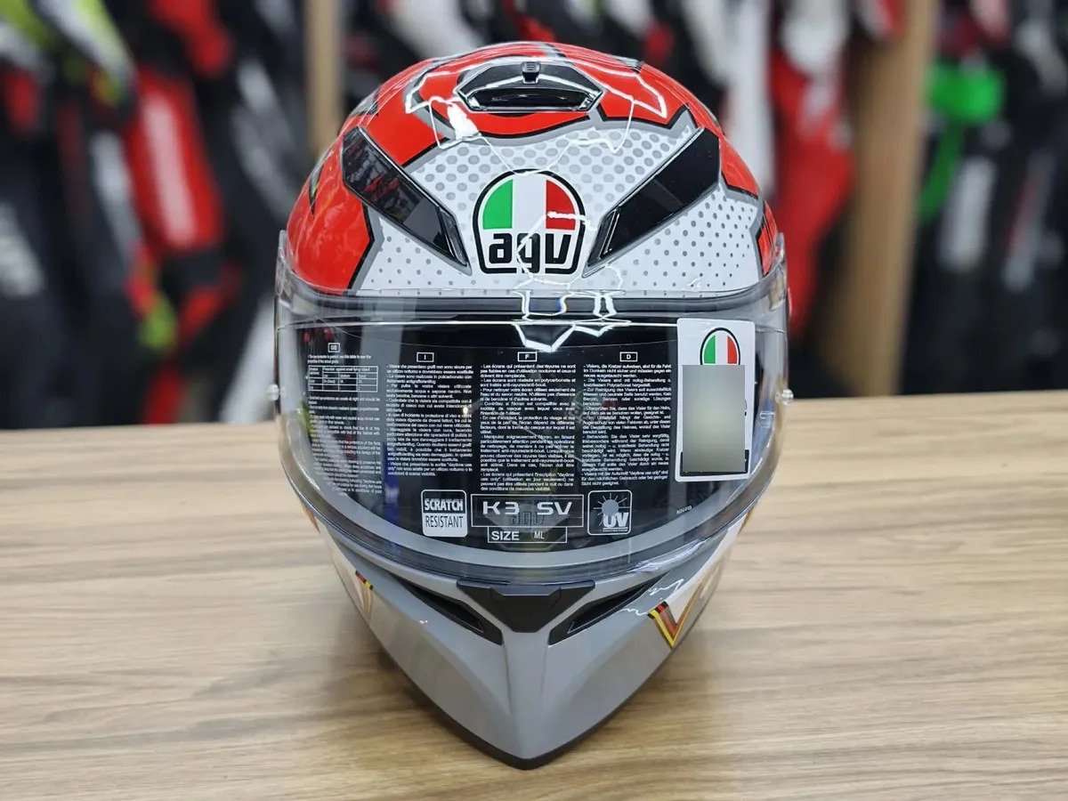 Casco Cerrado Agv K-3 Sv Multi Mplk Bubble Original - Imagen 4