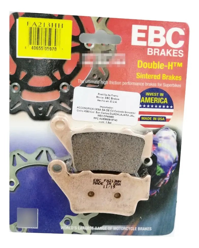 Balata Ebc Fa213hh Aprilia Bmw F650 G310 F800 S1000rr Gs
