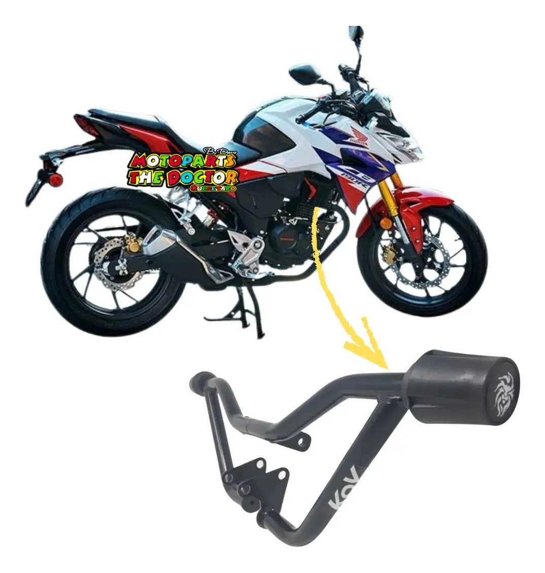 Sliders Defensas P/cb190r Cb 160 2020 Reforzadas - Imagen 4