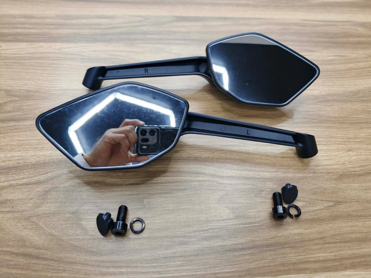 Par De Espejos Retrovisores Cf Moto 450 Nk Originales - Imagen 2