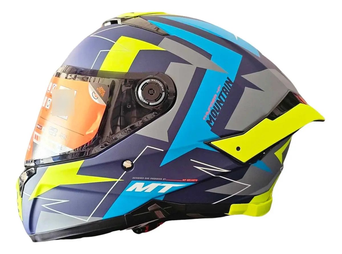 Casco Mt Thunder 4 Sv Mountain C7 Matt Blue