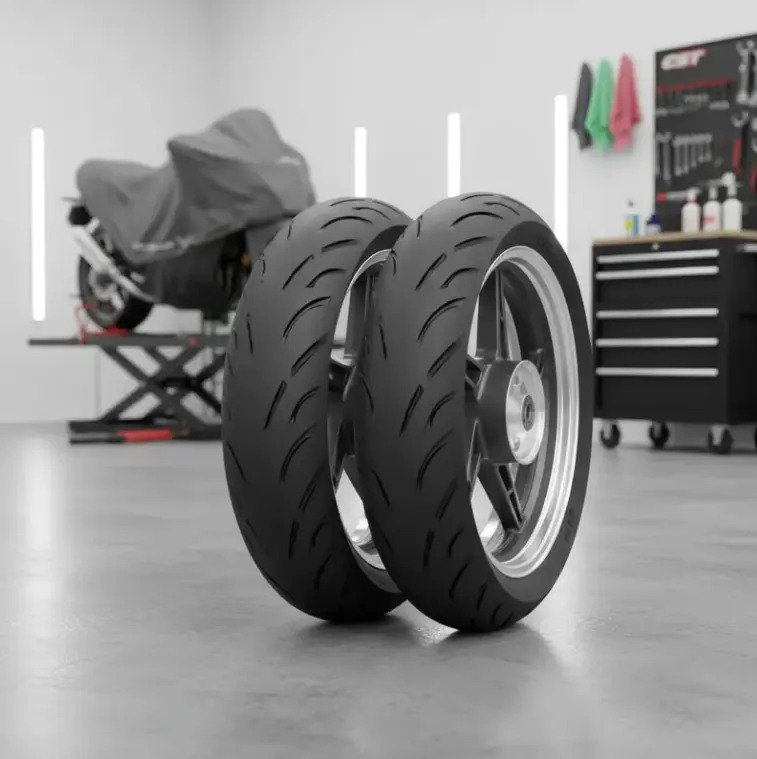 Llantas 110/70-17 Y 150/60-17 54h 66h Cm-dr Cst Ktm390 - Imagen 2