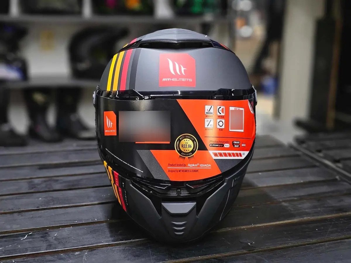 Casco Integral Mt Thunder 4 Sv Mil C2 Gris Mate - Imagen 5