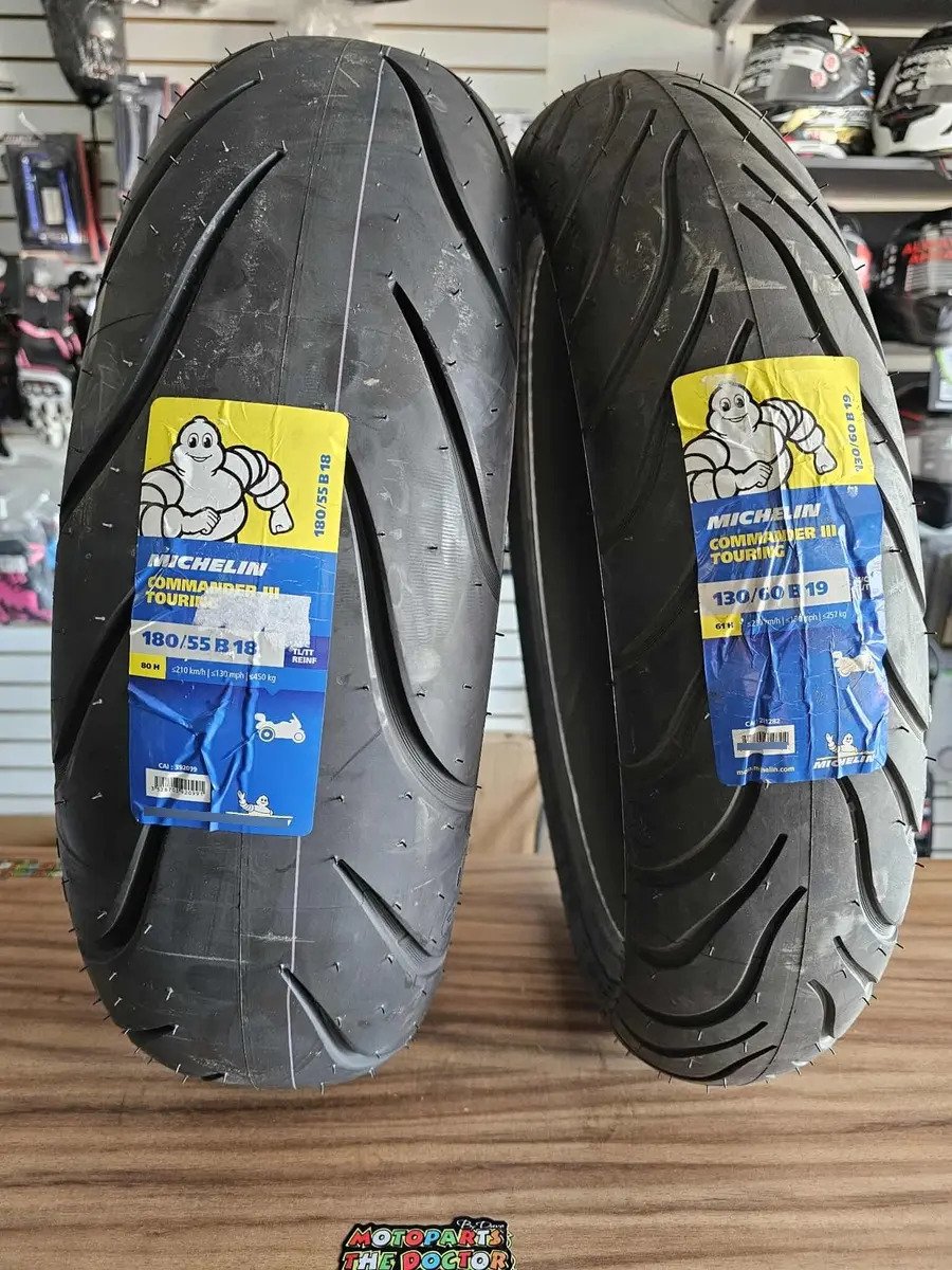 Llantas Michelin Comander Iii 180/55-18 Y 130/60-19 Trng - Imagen 2