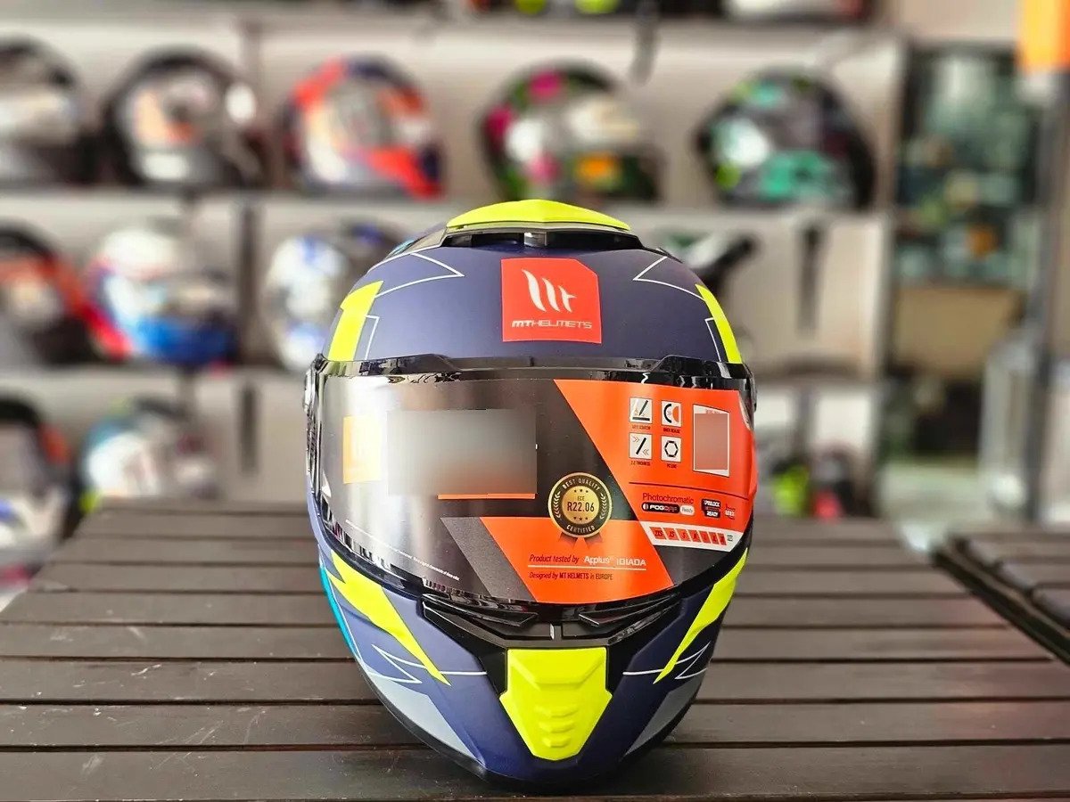 Casco Mt Thunder 4 Sv Mountain C7 Matt Blue - Imagen 7