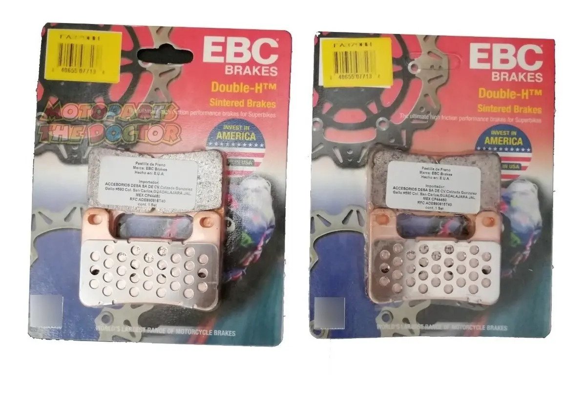 Balatas Delanteras Ebc Dl 1000 V-strom Abs 14-18