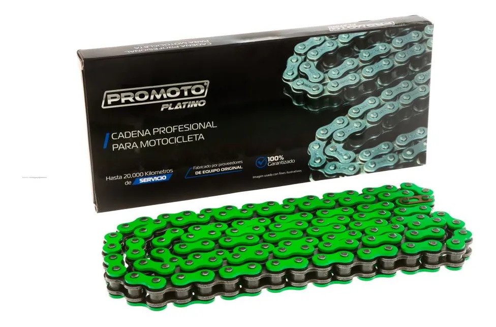 Cadena Tracción 520-120 Verde O Ring Zx6r 200 Duke Ns R3