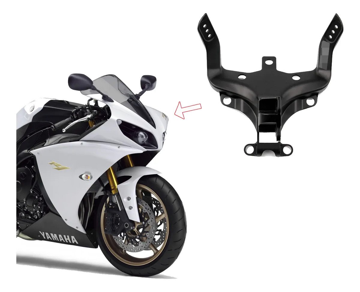 Bracket Soporte De Faros Yamaha R1 2009-2014 - Imagen 3