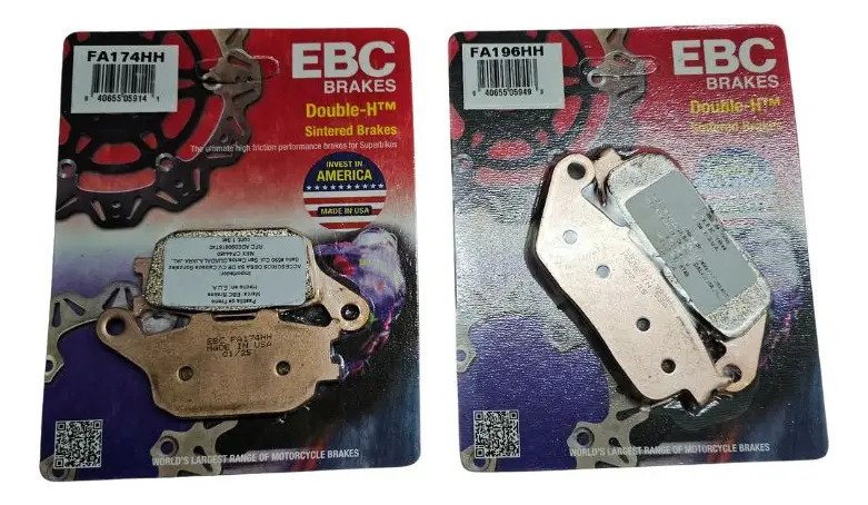 Balatas Ebc Honda Vt 1300 Sabre-stateline 2010-2015