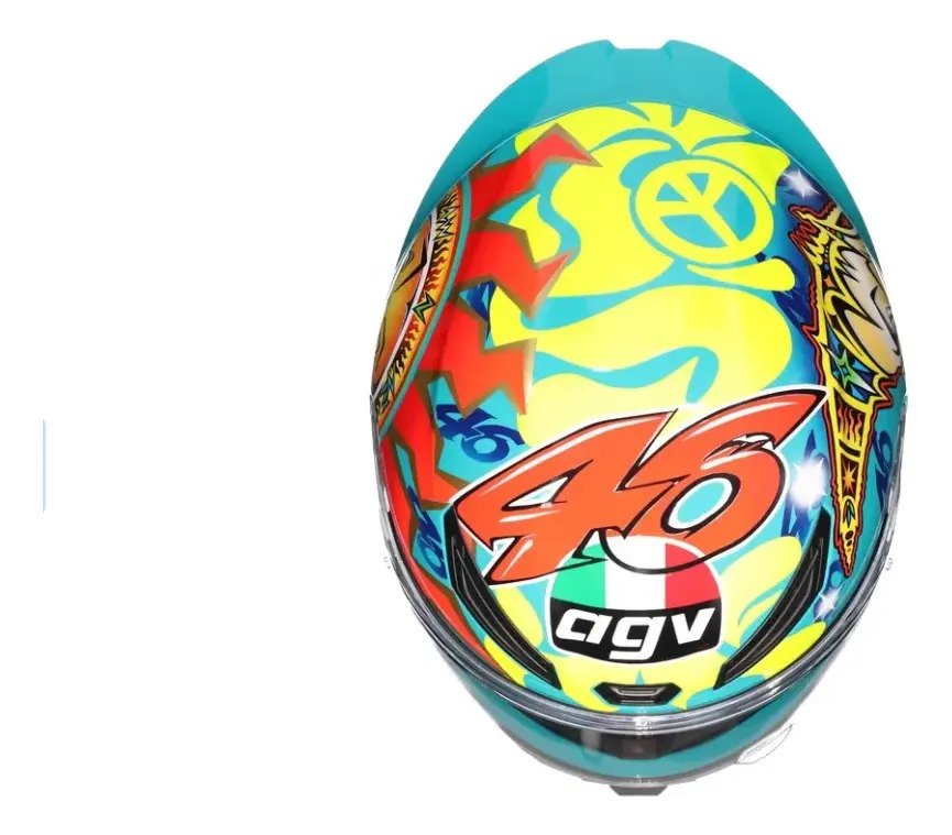 Casco Cerrado Agv K-1 E2206 Rossi Mugello 1999 Original - Imagen 4