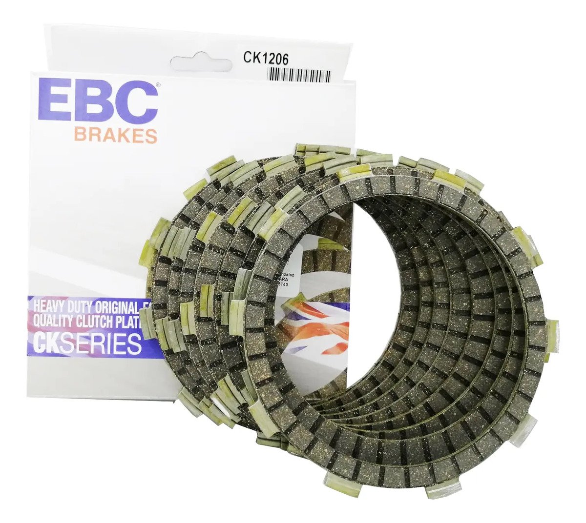 Pastas De Clutch Honda 600 F2 F3 Originales Ebc - Imagen 2