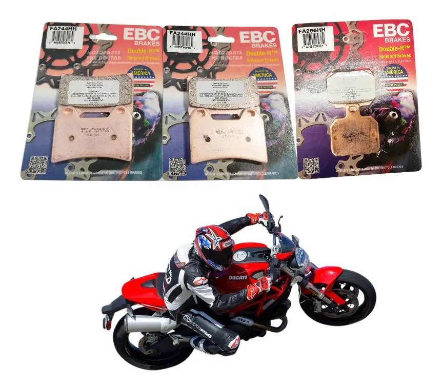 Balatas Ebc Ducati Monster 696 Streetfighter 848 Multistrada - Imagen 3