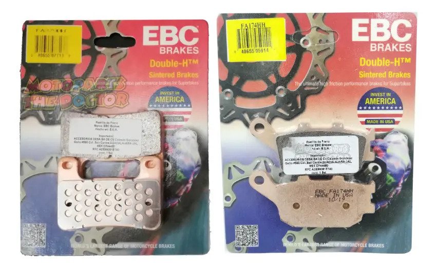 Balatas Ebc Kawasaki Zx25r 2020-2022