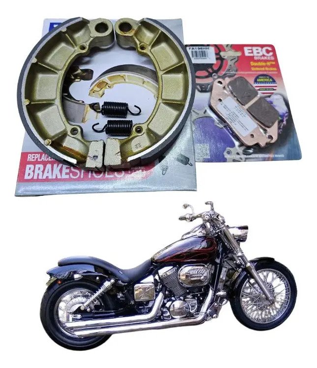 Balatas Ebc Honda Shadow Spirit Aero Y Phantom 750 - Imagen 2