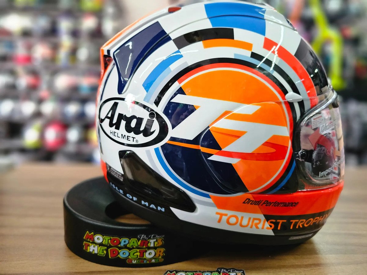 Casco Rx-7v Evo Tt Iom 2025 Arai Alta Gama Original - Imagen 5