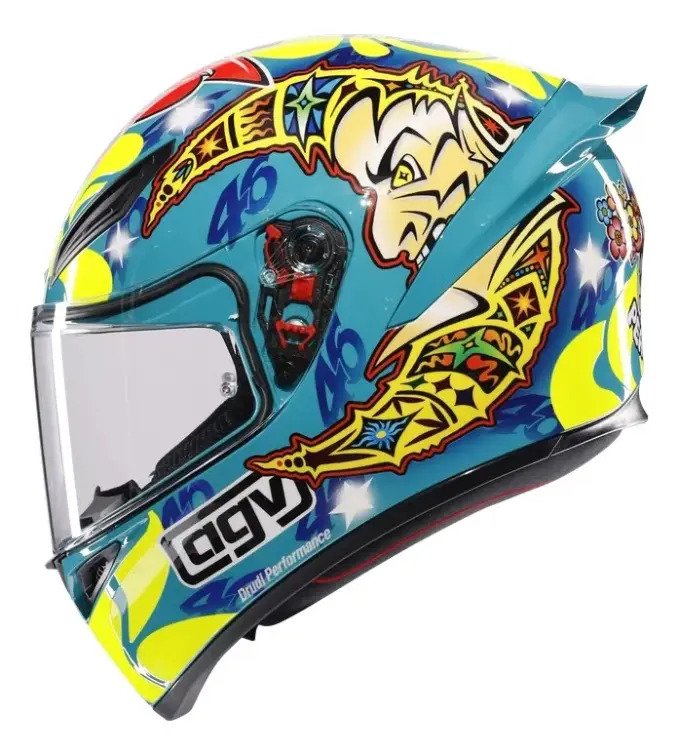 Casco Cerrado Agv K-1 E2206 Rossi Mugello 1999 Original - Imagen 5