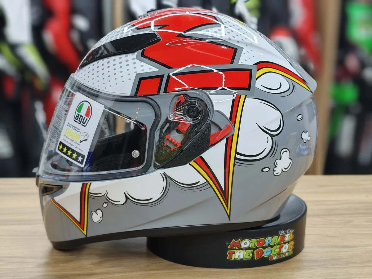 Casco Cerrado Agv K-3 Sv Multi Mplk Bubble Original - Imagen 2