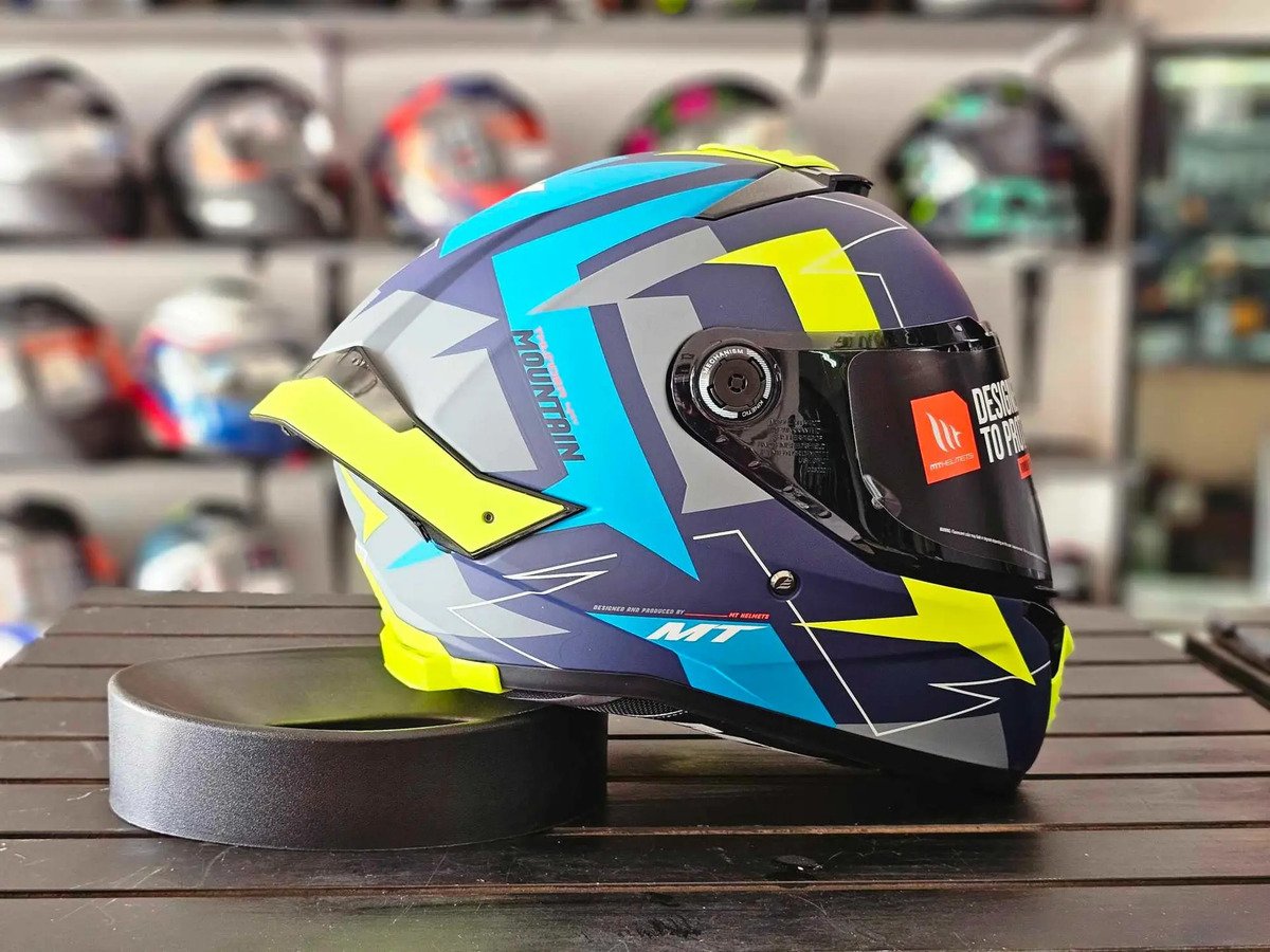 Casco Mt Thunder 4 Sv Mountain C7 Matt Blue - Imagen 2
