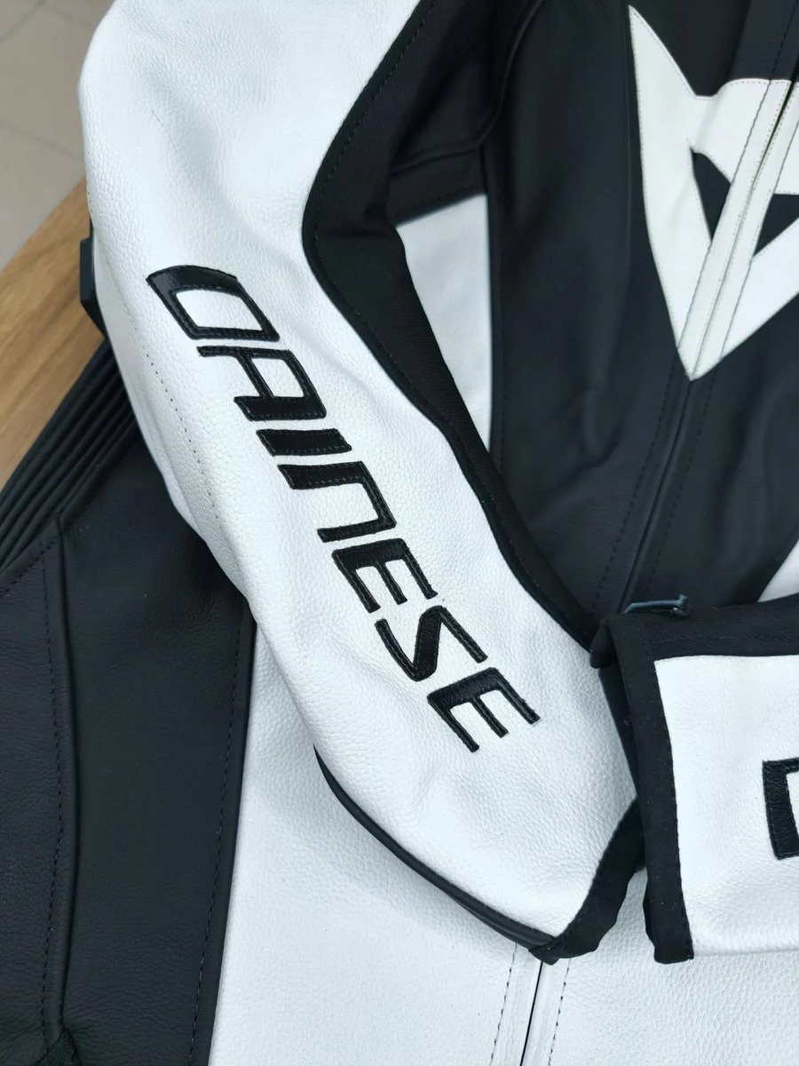 Traje/ Mono Dainese Negro/blanco - Imagen 3