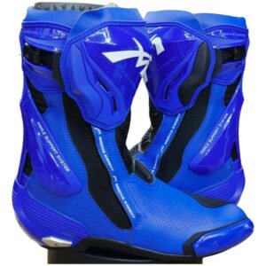 Botas Mocha Knight Tipo Gp Tech Para Motociclista Biker