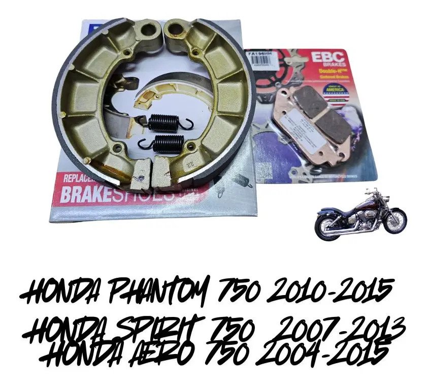Balatas Ebc Honda Shadow Spirit Aero Y Phantom 750 - Imagen 3