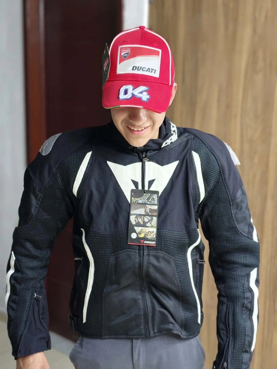 Chamarra Impermeable Para Motociclista Mesh Original Dainese - Imagen 2