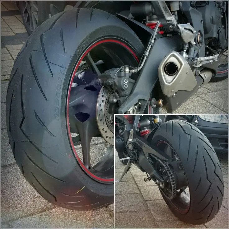 Llantas 180/55-17-120/70-17 Pirelli Rosso Iii Gsxr R6 Zx6 - Imagen 2