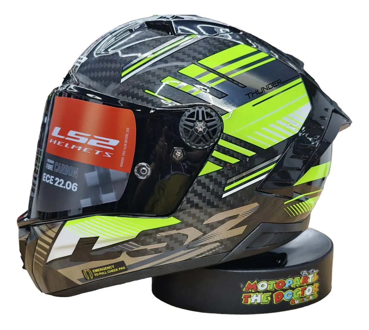 Casco Cerrado Ls2 Thunder C Volt Ama/grs Ff805