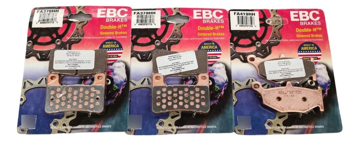 Balatas Suzuki Gsxr 600/750 2006 Al 2010 Ebc Hh