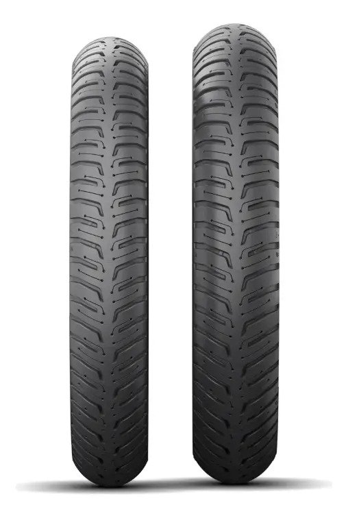Llantas 120/80 16 Y 2.75-18 City Extra 60s Tl Gn 125 - Imagen 3