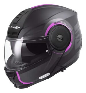 Casco Abatible Ls2 Scope Ii Arch Titanium Rosa Mate Ece2206