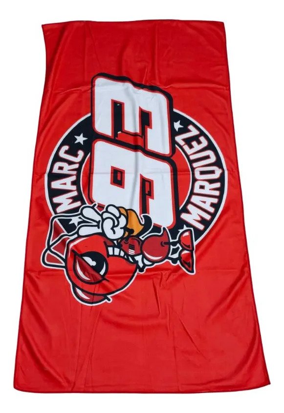 Toalla Deportiva Moto Gp Marc Marquez 145x80