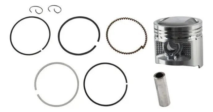 Piston Completo Estandar Para Moto Italika Dt125 Ft125 Z125