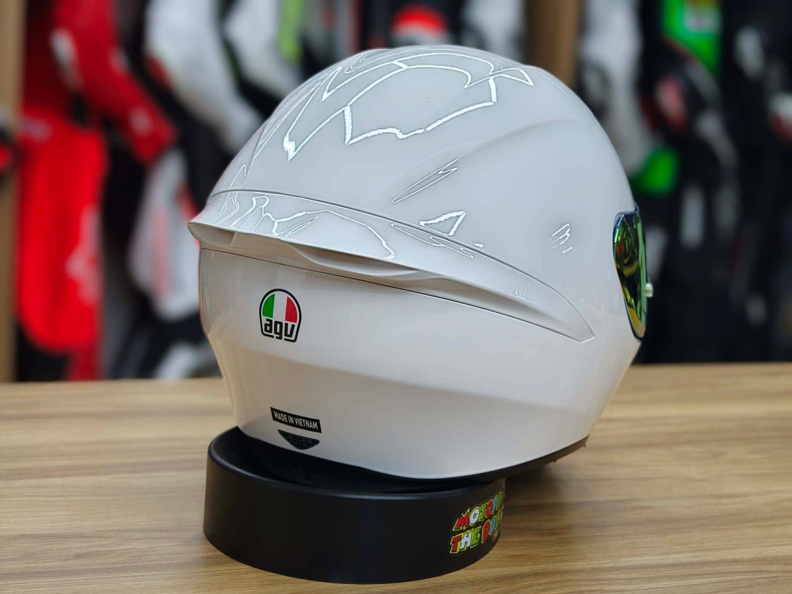 Casco AGV K1 S Blanco + Mica Gratis (Color a Elegir) | Envío Gratis - Imagen 7