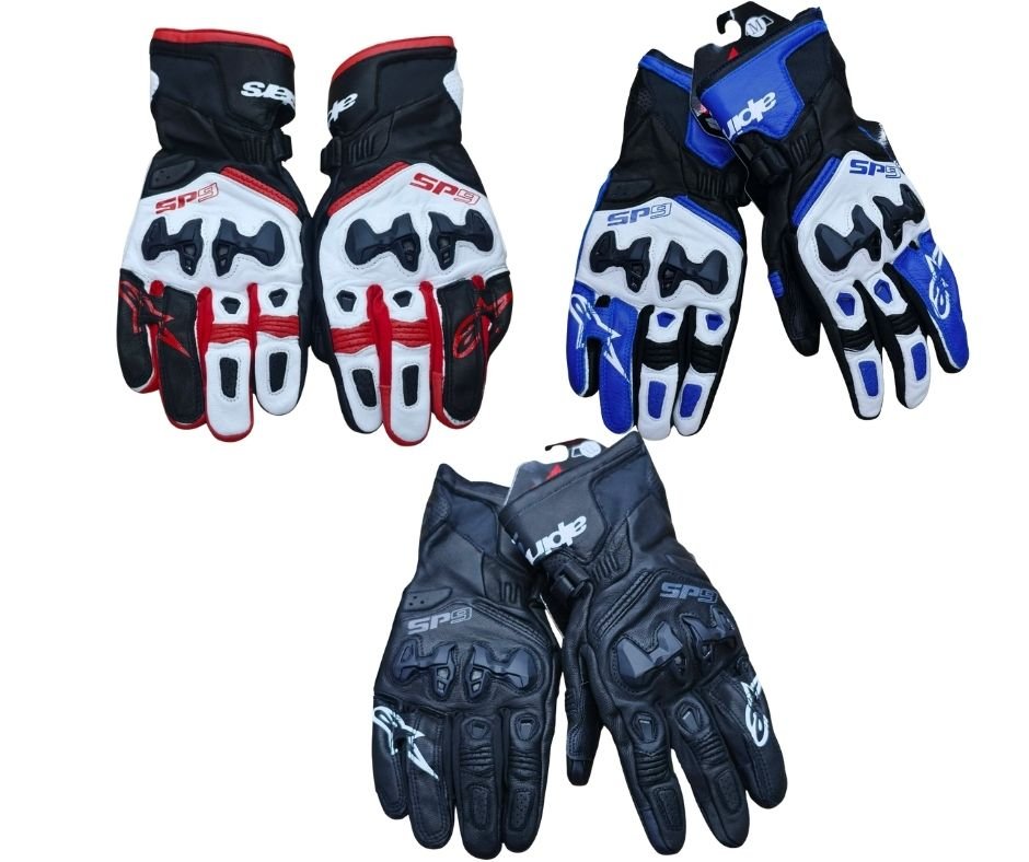 Guantes de Moto Alpinestars SP9 v2: Protección de Nivel de Circuito, Comodidad para la Calle