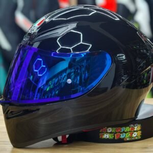 Casco AGV K1 S Black (Negro) + Mica Gratis | Compra Segura