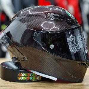Casco AGV Pista GP RR / Corsa R Carbon Tint – Edición Red Tint Carbon