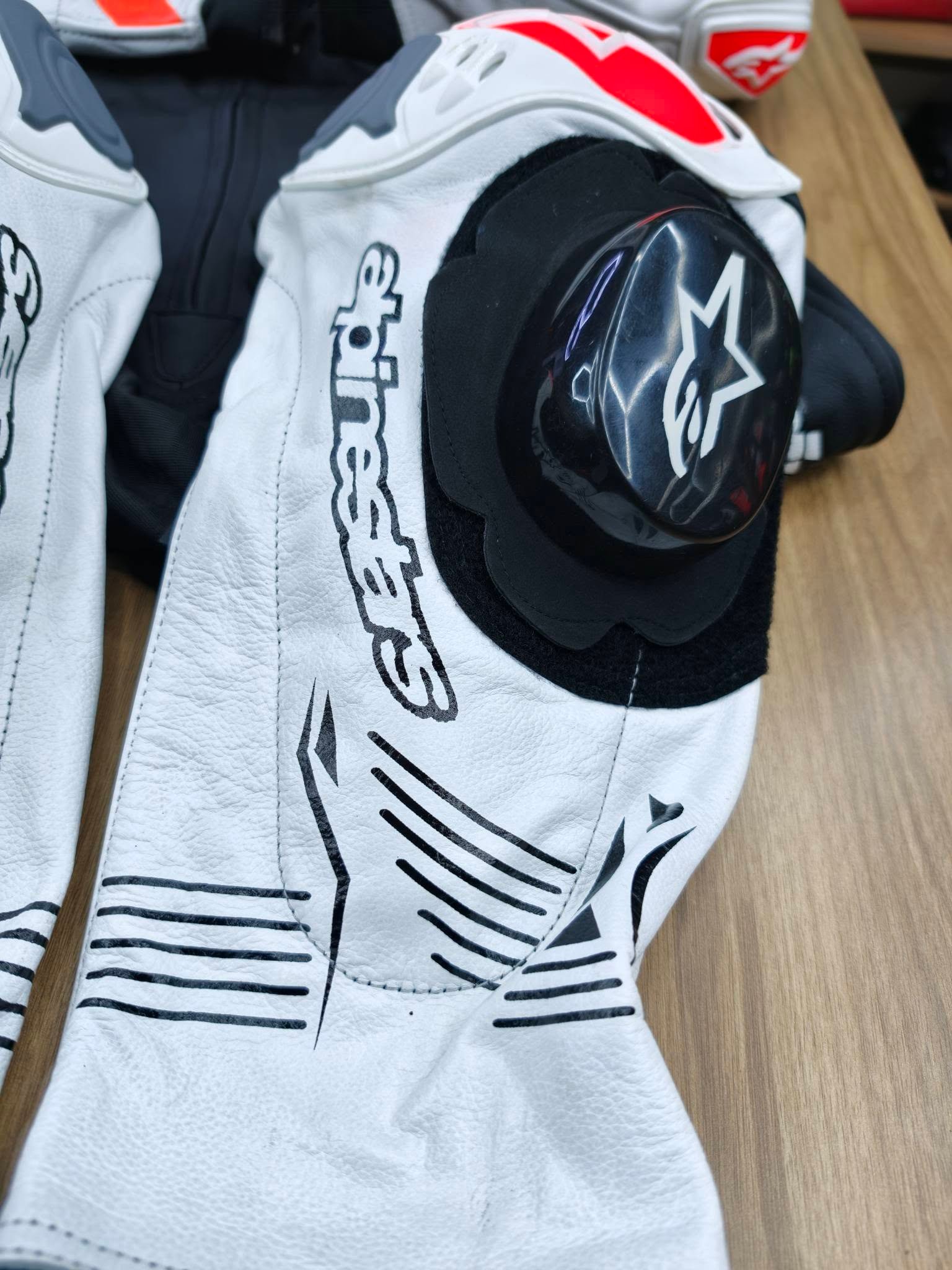 Mono de Cuero para Moto Alpinestars |Traje Deportivo con Protecciones CE - Imagen 6